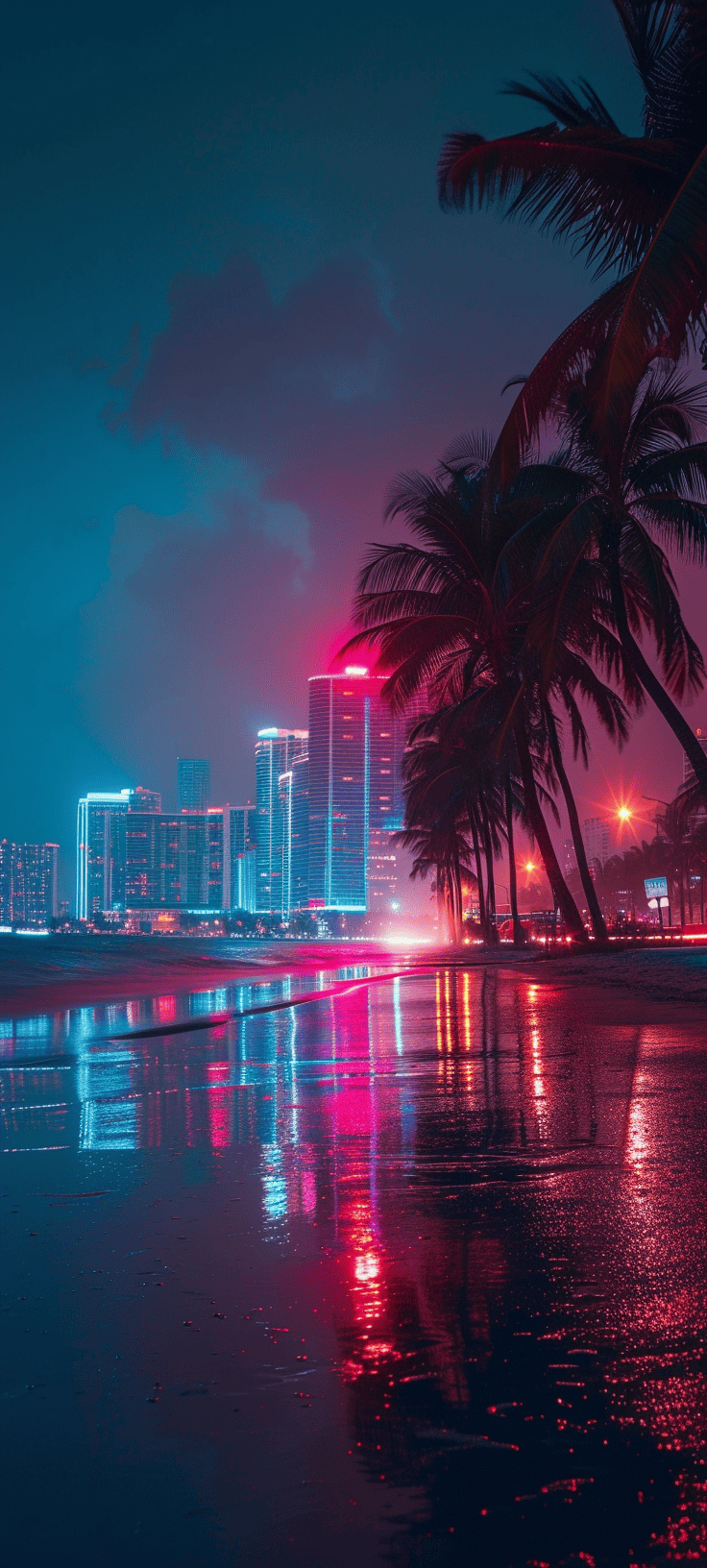 South Florida Phone Wallpaper Made