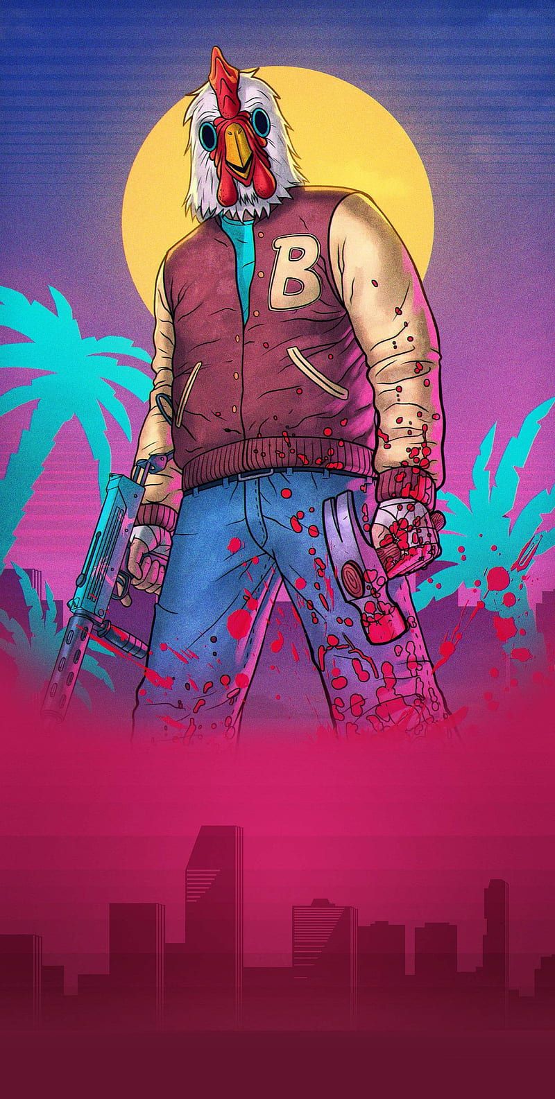 Hotline Miami jaket, hotline miami