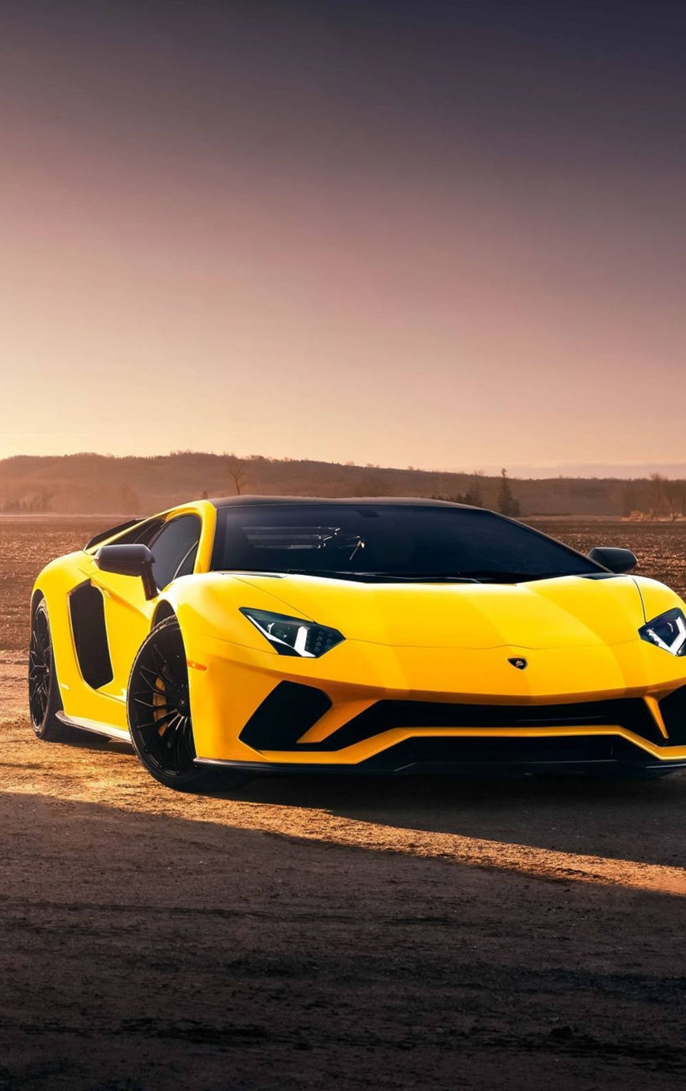 Lamborghini iPhone Yellow Aesthetic