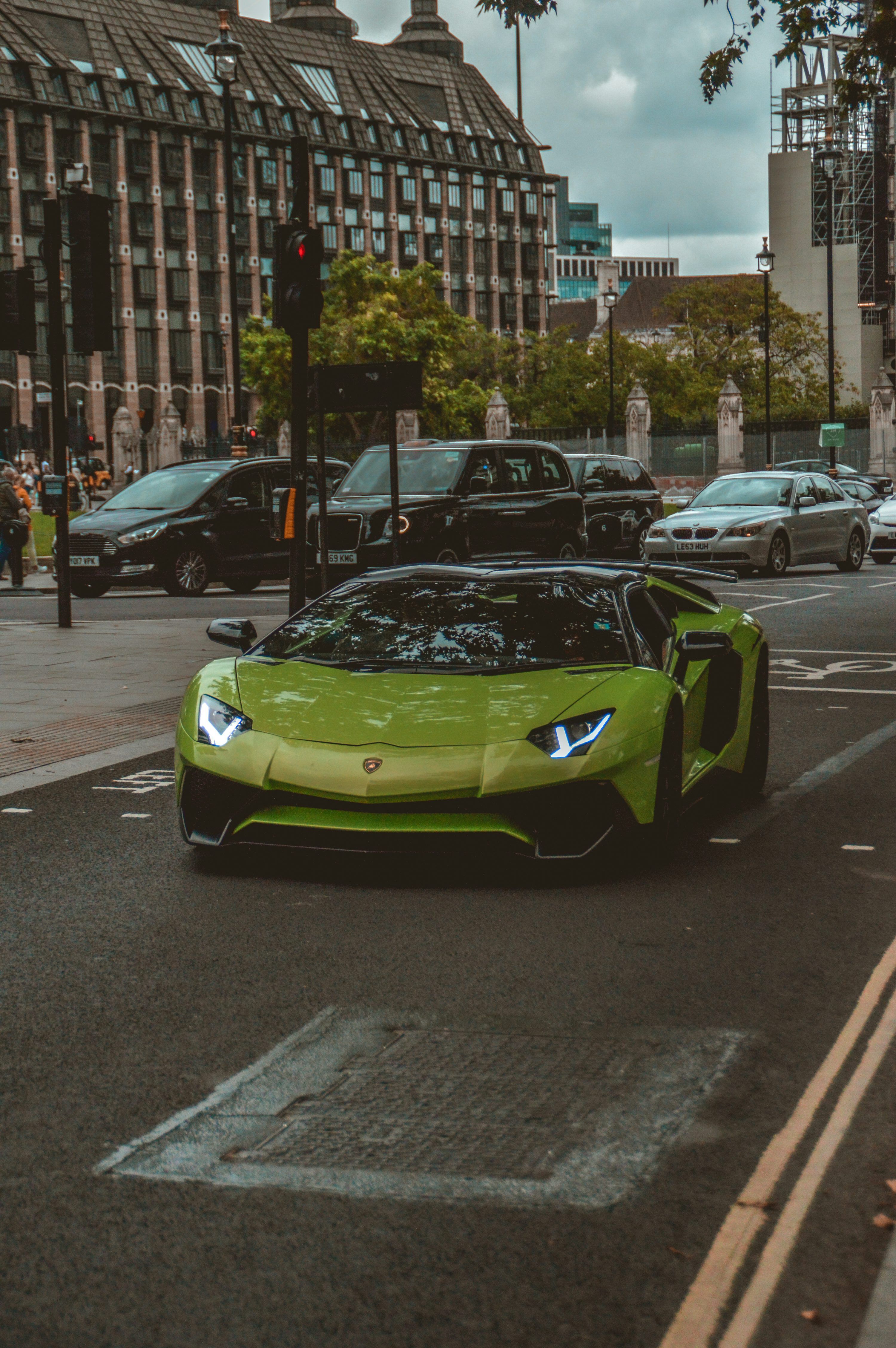 Green Lamborghini Picture. Download