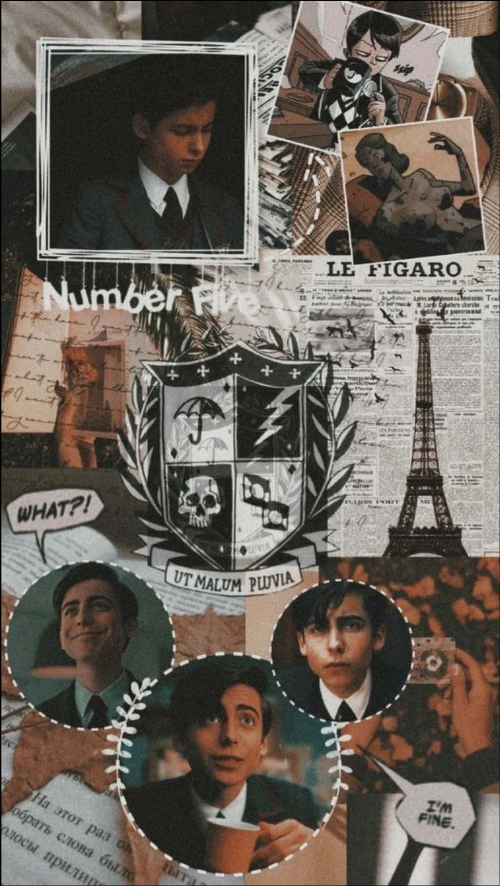 Five Umbrella Academy Wallpaper