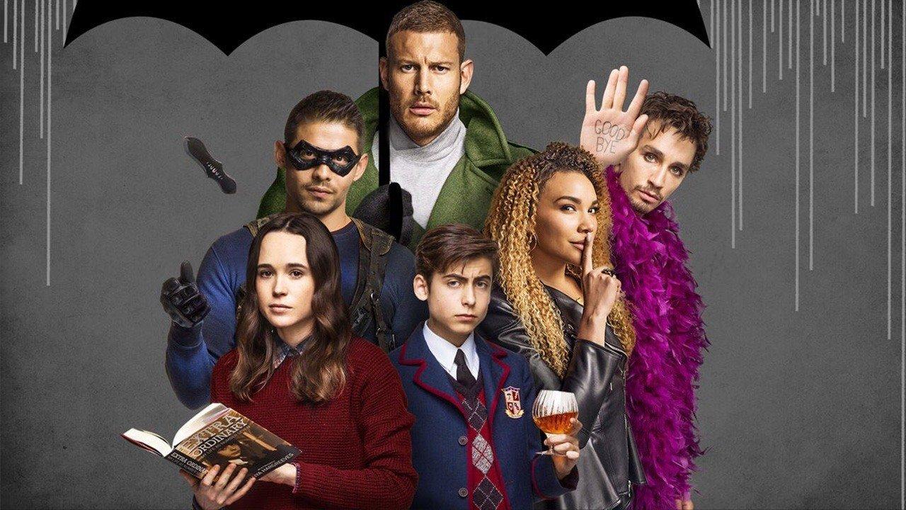 The Umbrella Academy Cast Wallpaper