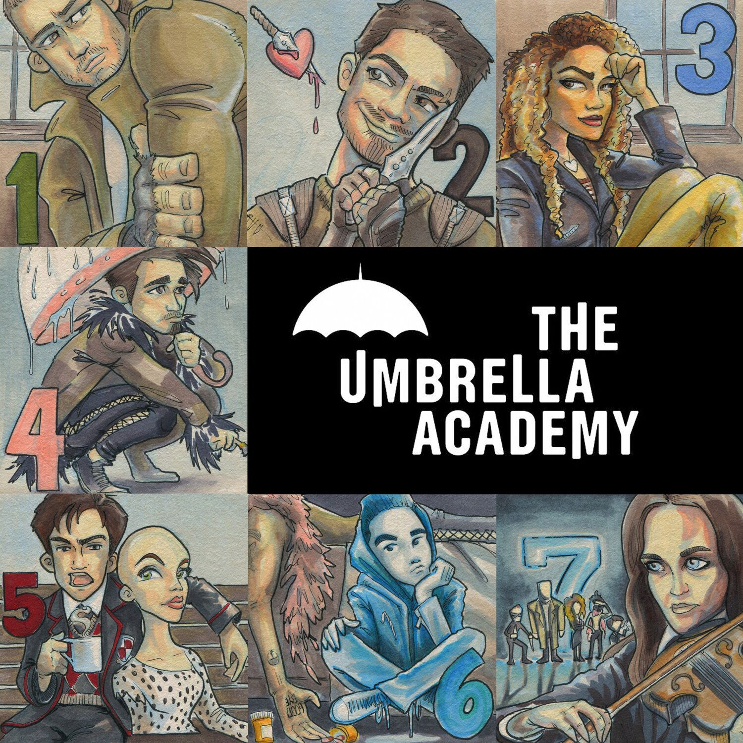 Umbrella Academy (set)