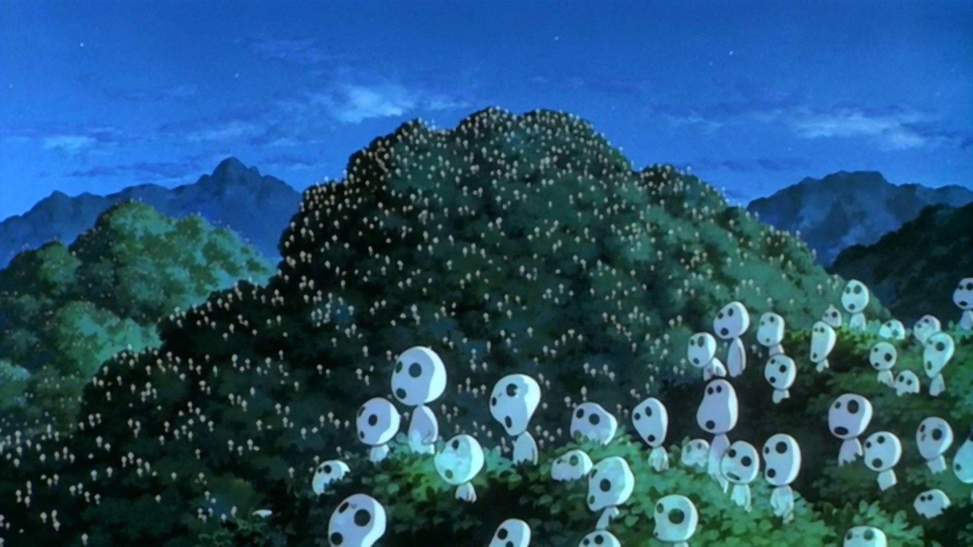 Princess Mononoke Kodama Tree Spirits