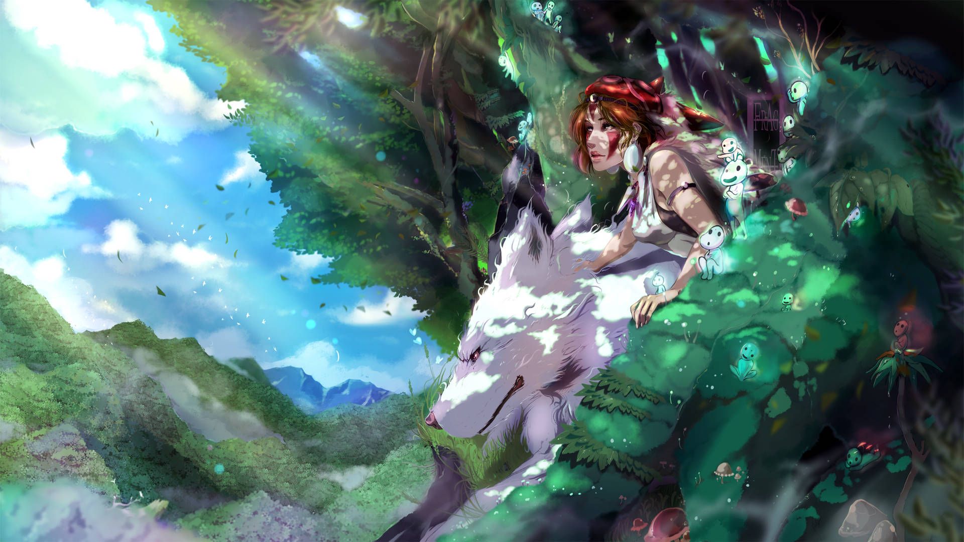 Princess Mononoke Background