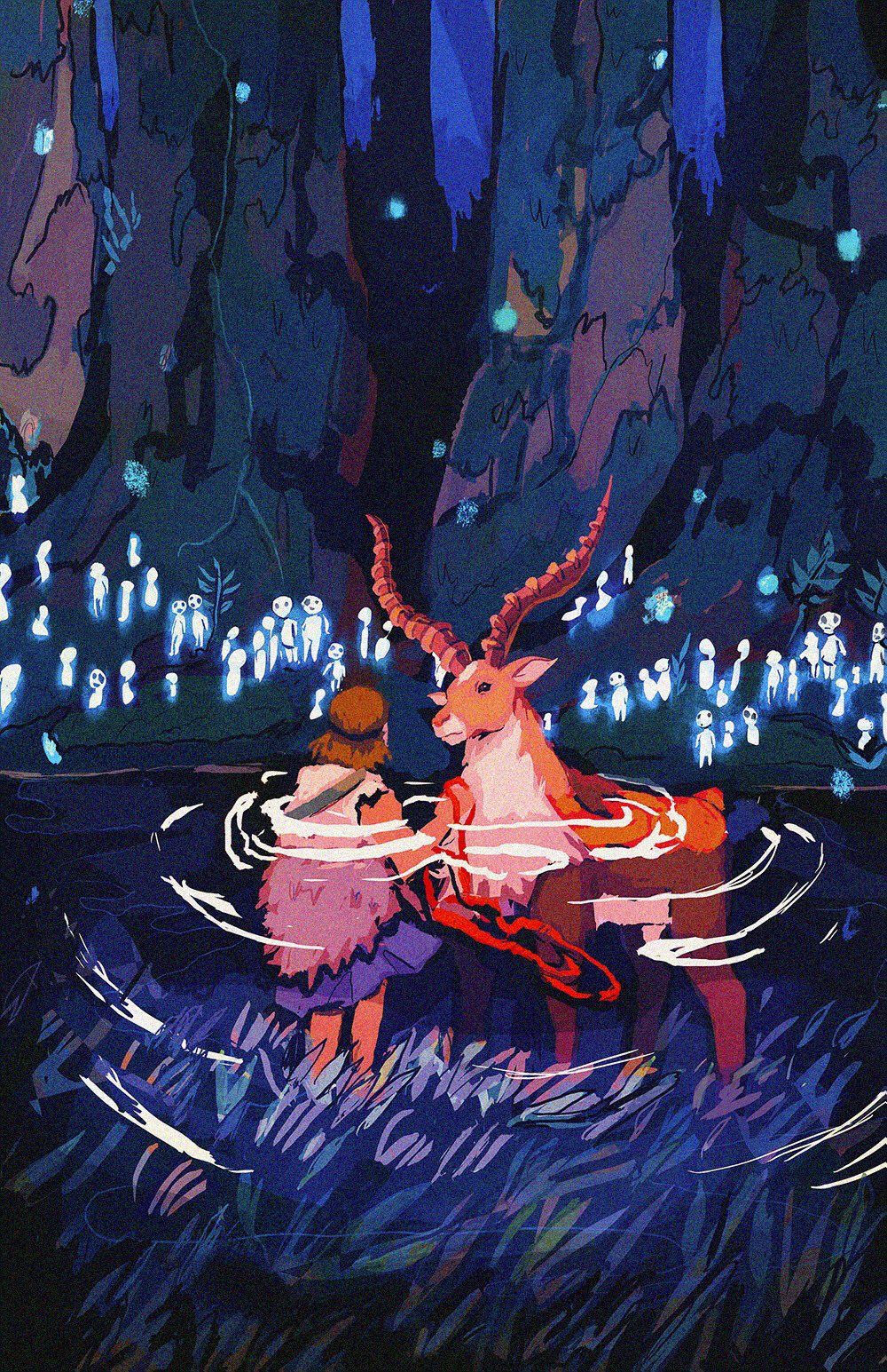 princess mononoke zine