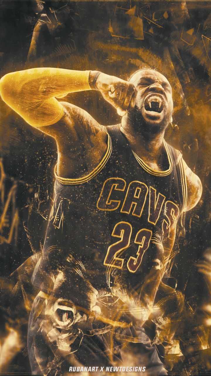 LeBron James Sports Phone Wallpaper