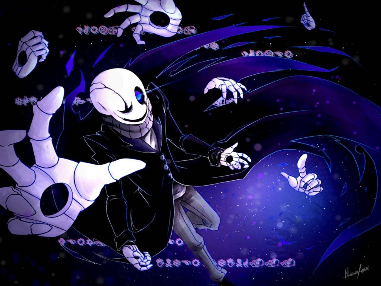 Undertale W. D. Gaster With Skeleton