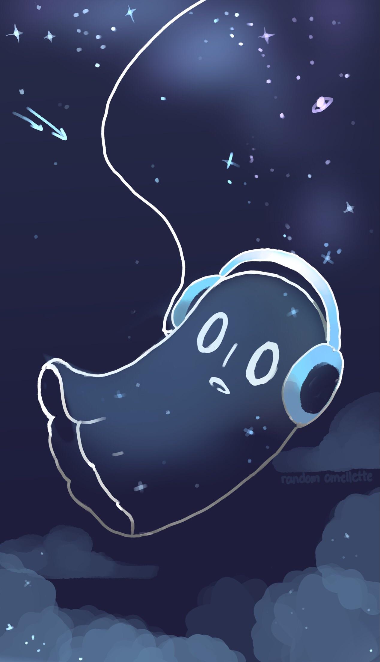 Undertale Napstablook Wallpaper