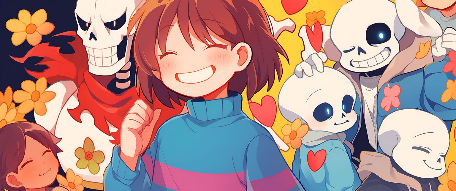 Frisk Sans Group Undertale Ultrawide