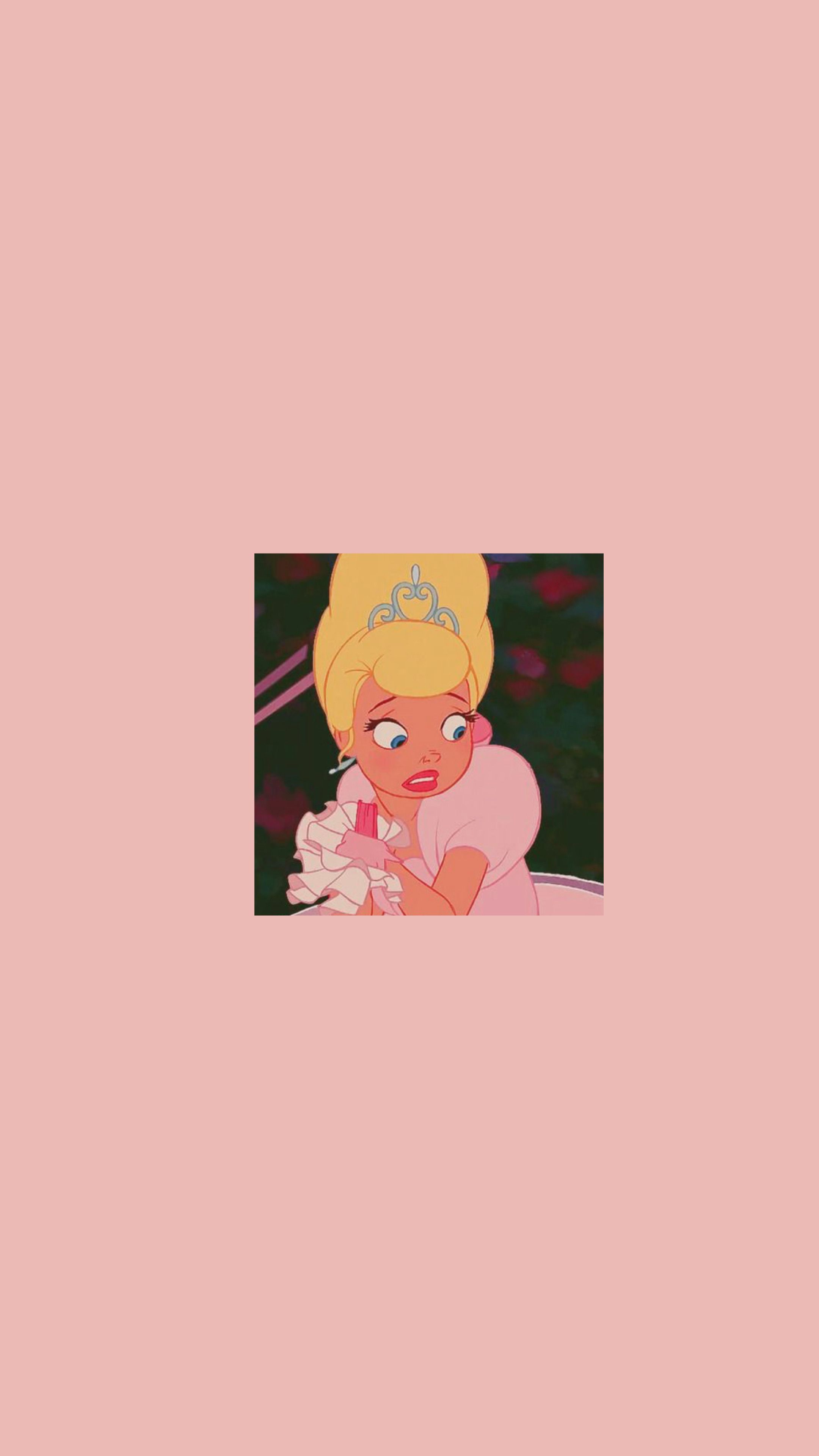 Cinderella in a pink dress - Disney, princess