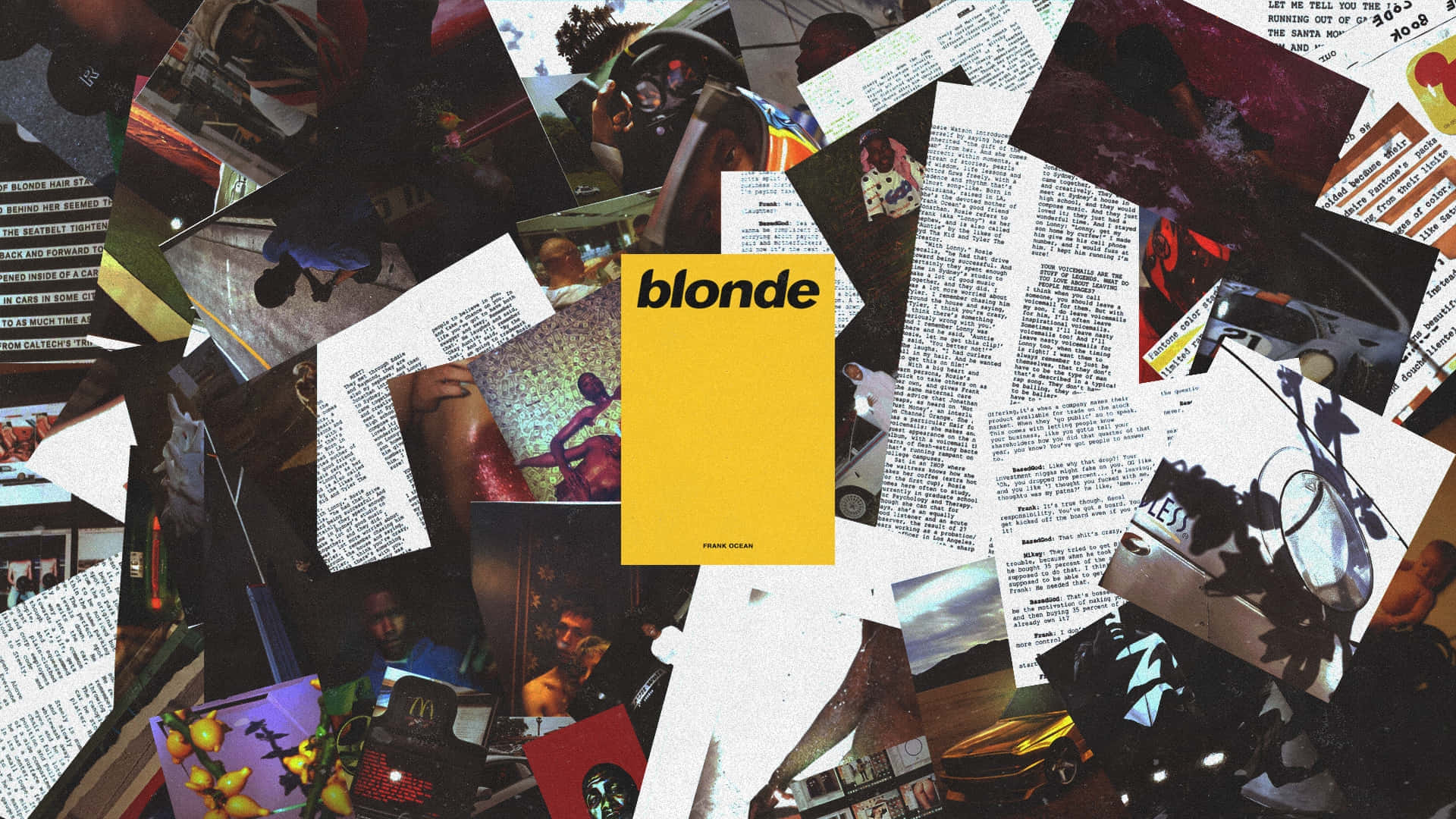 Download Frank Ocean Blonde Collage