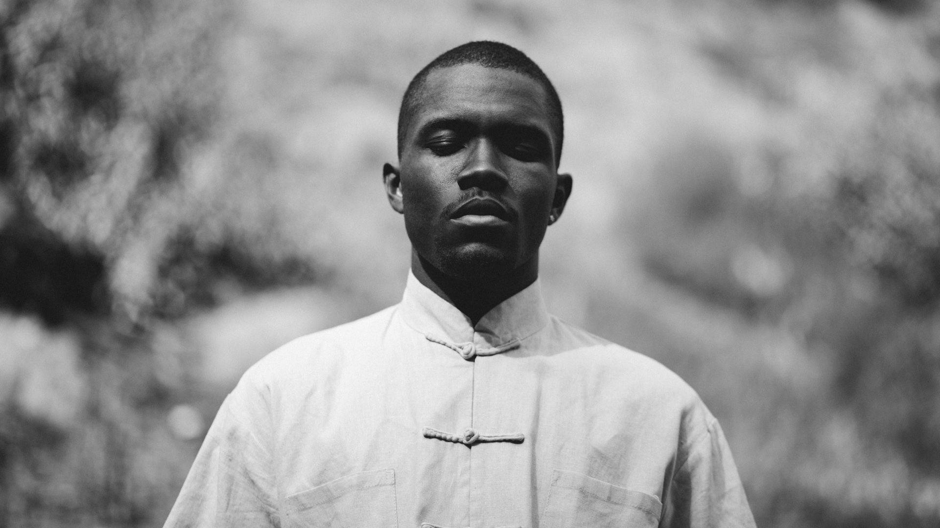 Black And White Frank Ocean Wallpaper