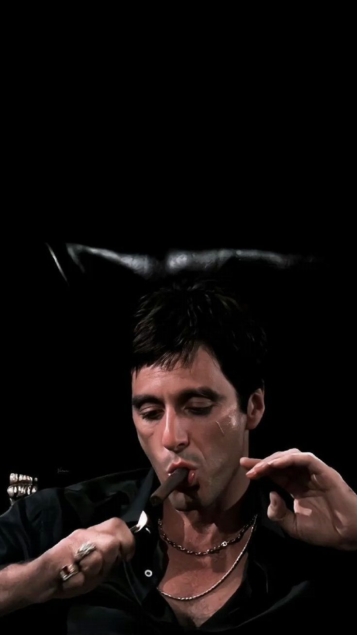 Scarface Iconic Phone HD Wallpaper