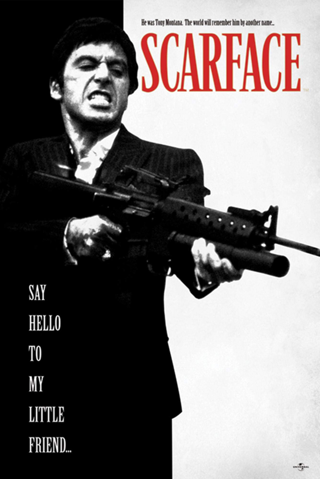 Poster Scarface Al Pacino Say Hello