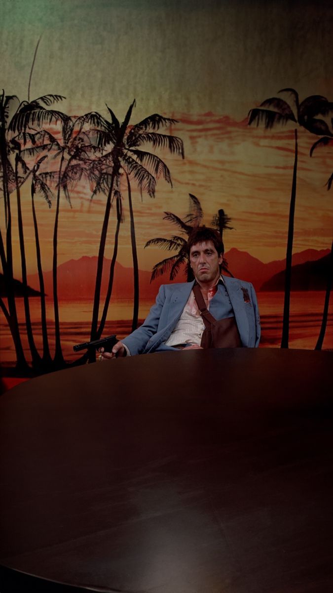 Wallpaper Tony Montana Scarface IPhone