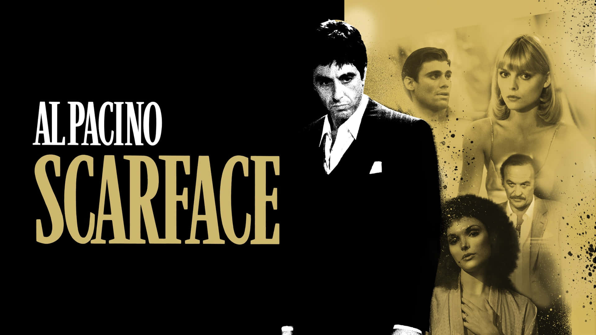 Al Pacino Scarface Movie Collage