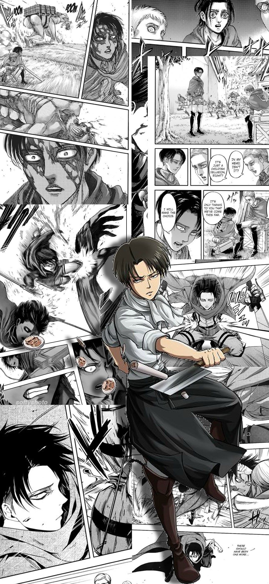 attack on titan manga {levi} : r