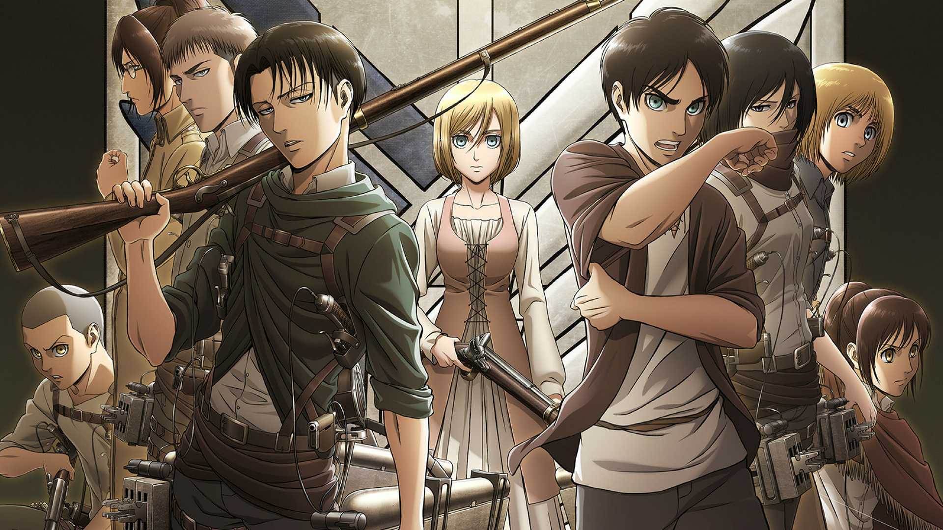 Attack on Titan HD Wallpaper: Anime Squad