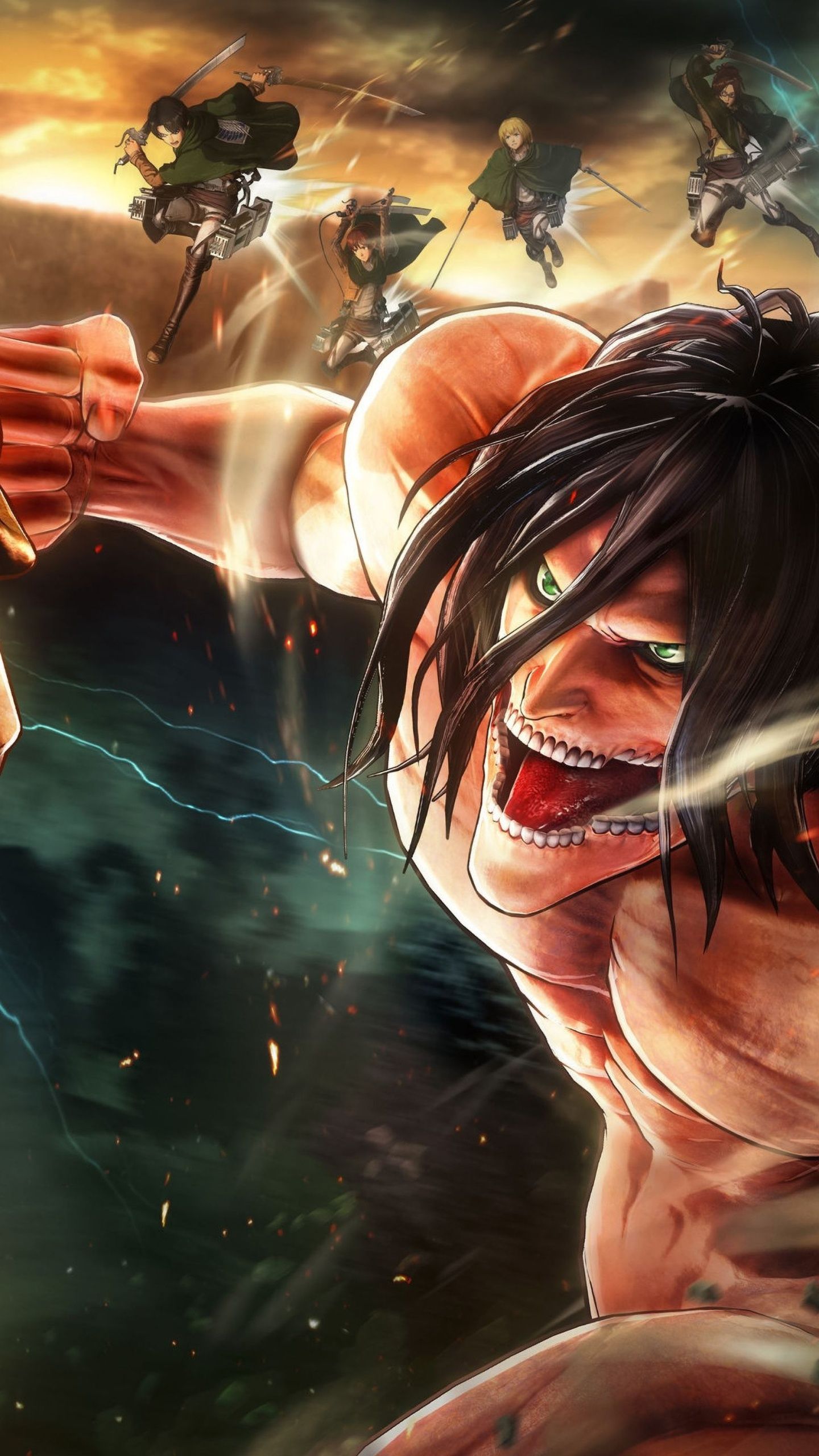 Attack on Titan Wallpaper 4K, Final