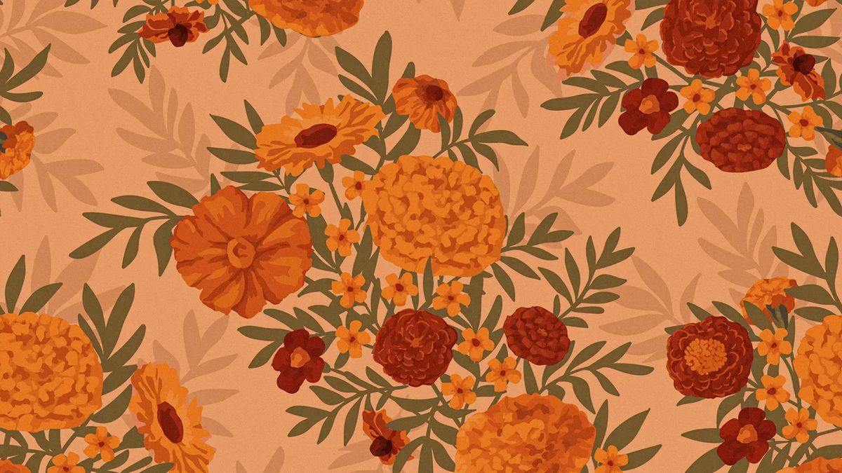 Fall aesthetic desktop wallpaper