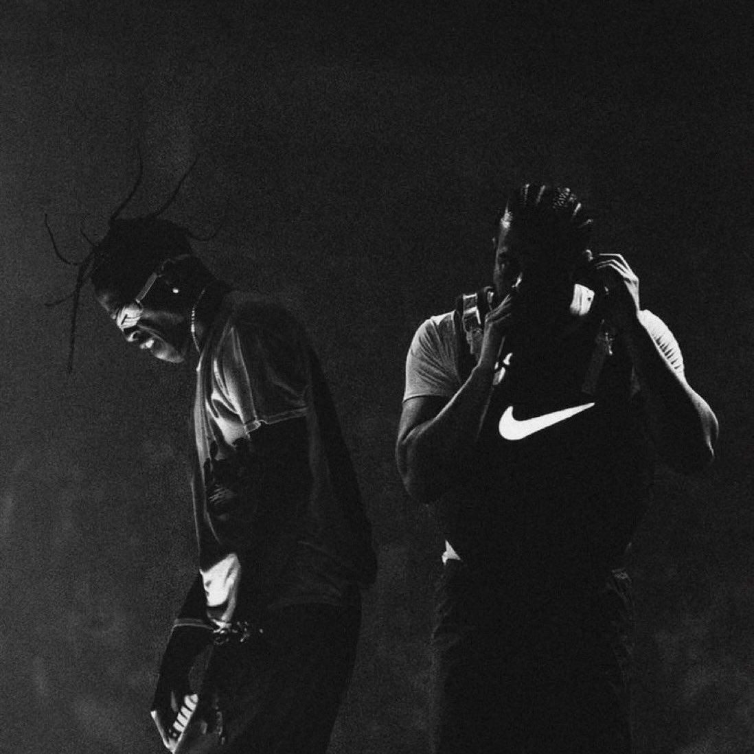 Drake and Travis Scott