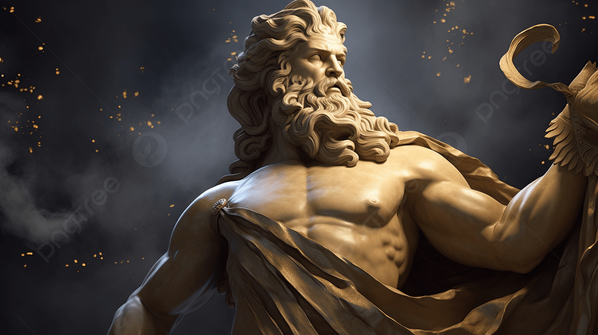 Greek God, Zeus, Greek Background Image