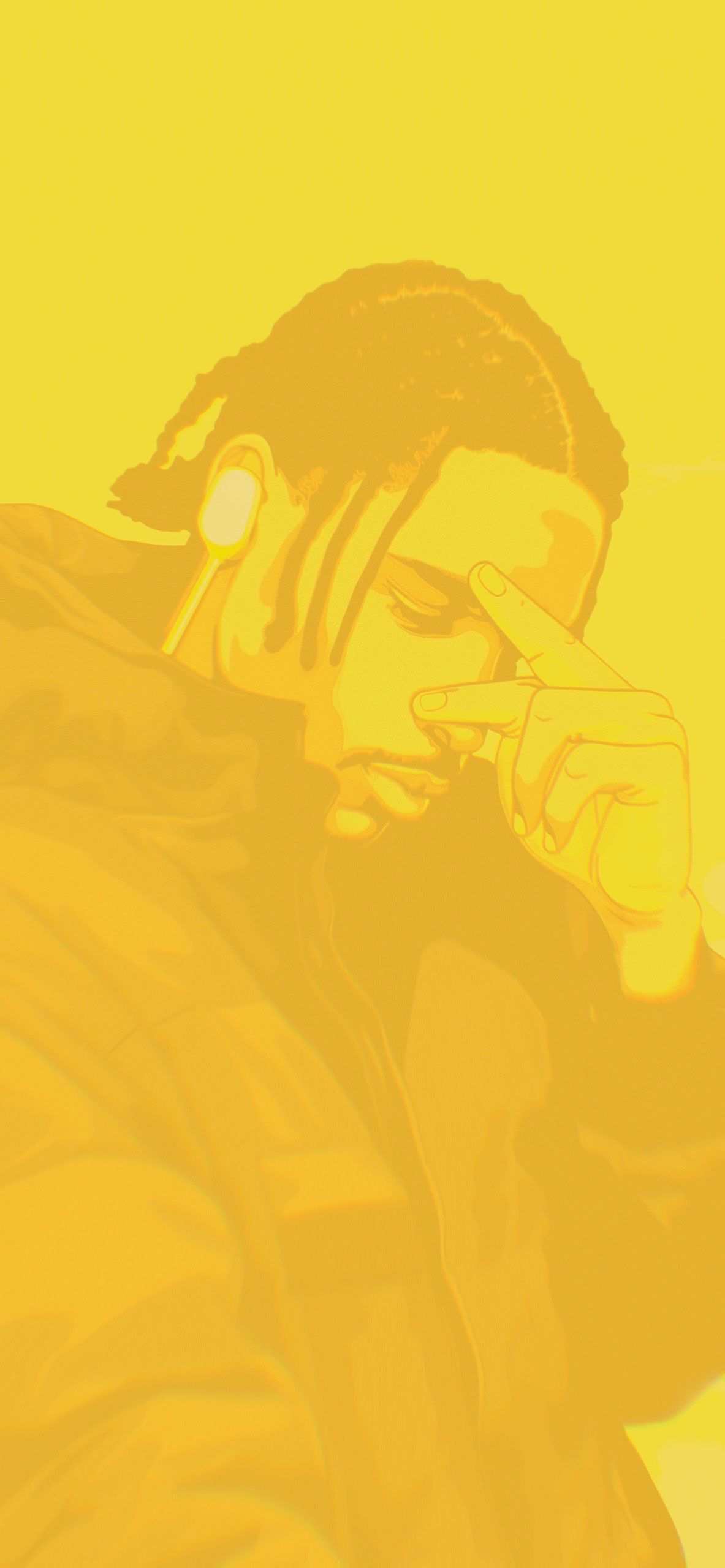 Cool A$AP Rocky Yellow Wallpaper$AP