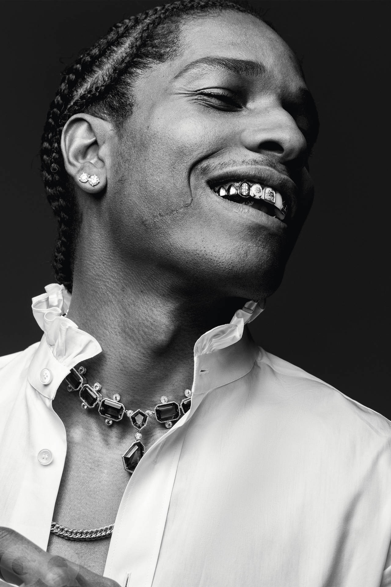 Asap Rocky Charming Smile Wallpaper by replicantNo244