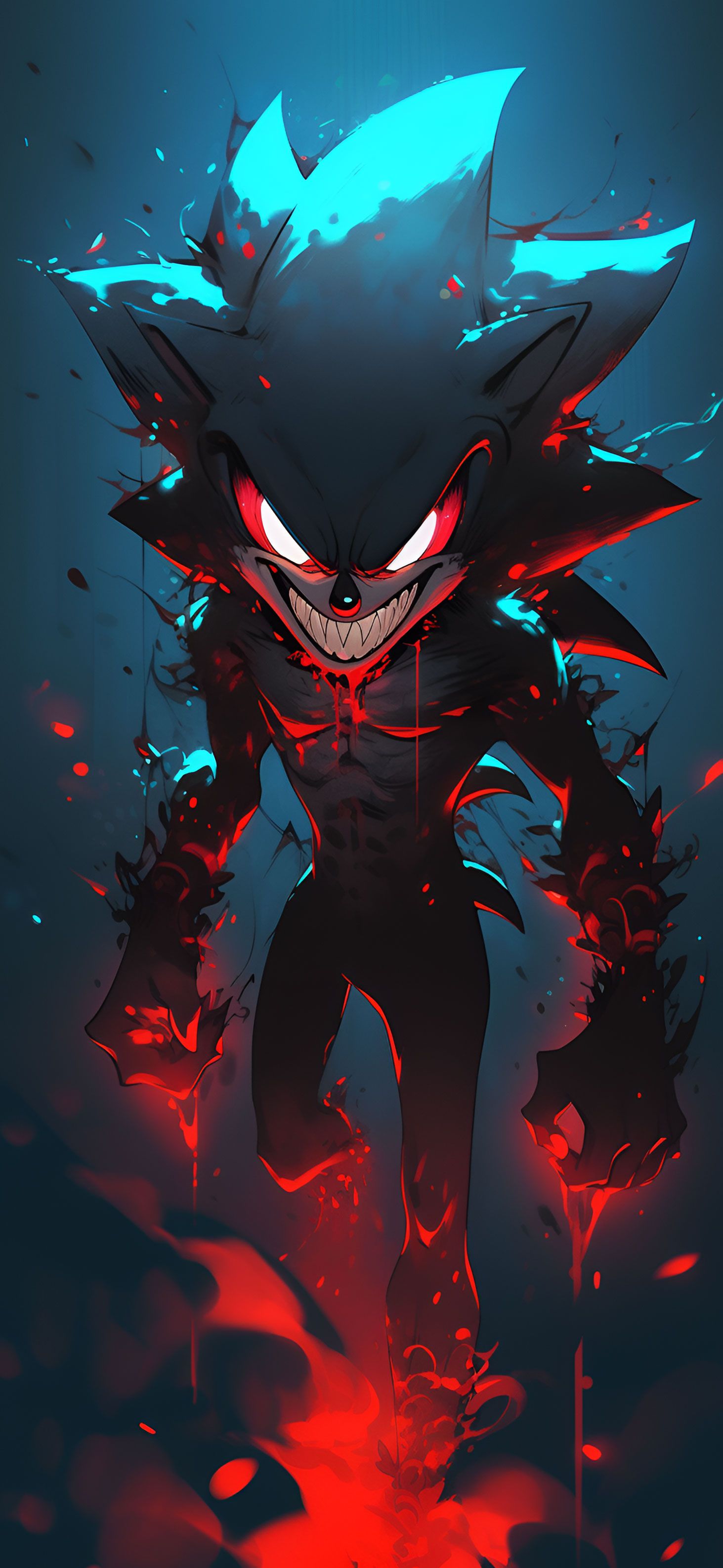 Scary Shadow the Hedgehog Halloween