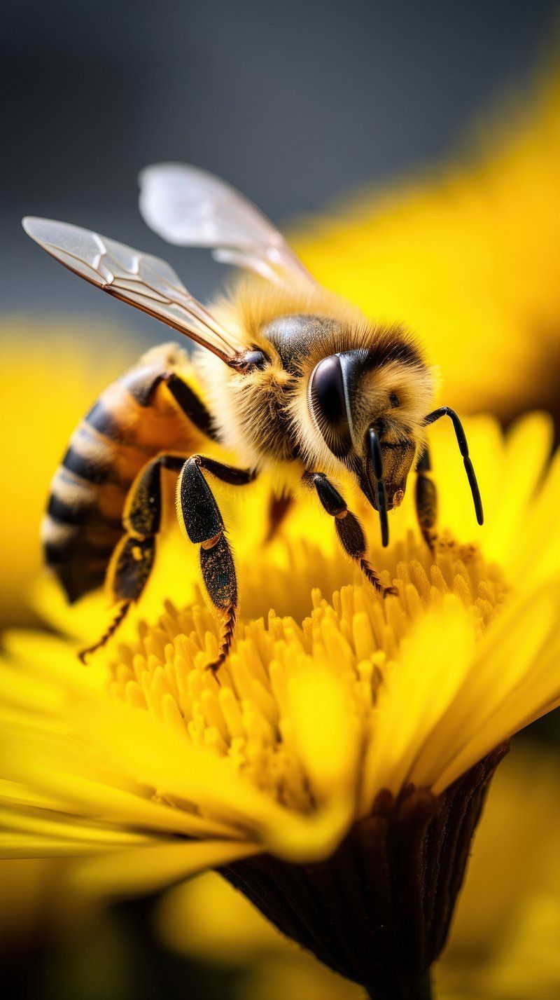 Honey Bee Image. Free Photo, PNG