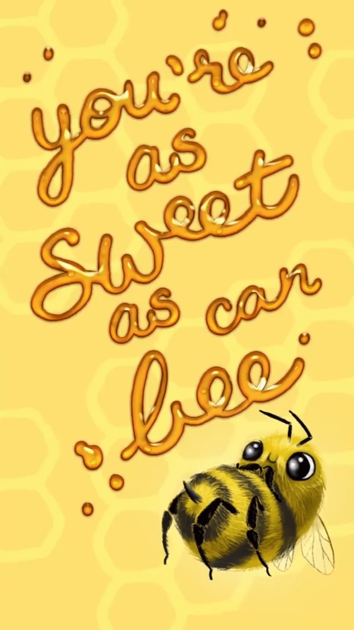 Bee Aesthetic Wallpaper