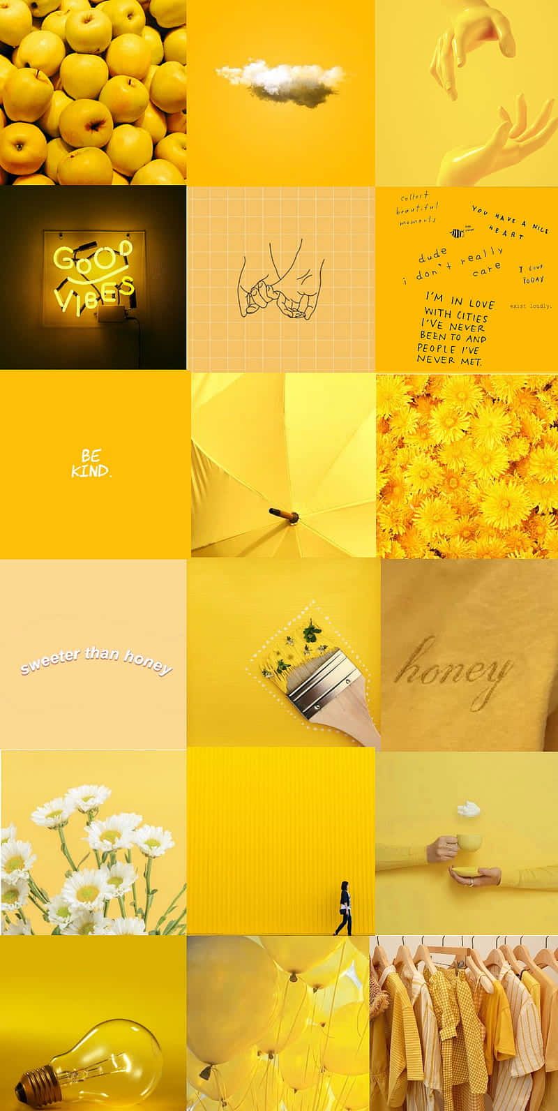 Download Yellow Aesthetic Phone Variety