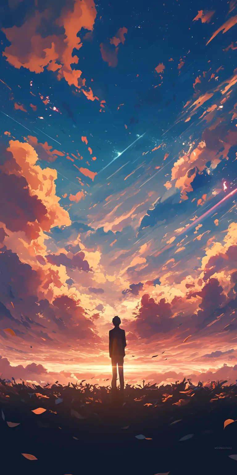 Search Sunset Anime Wallpaper