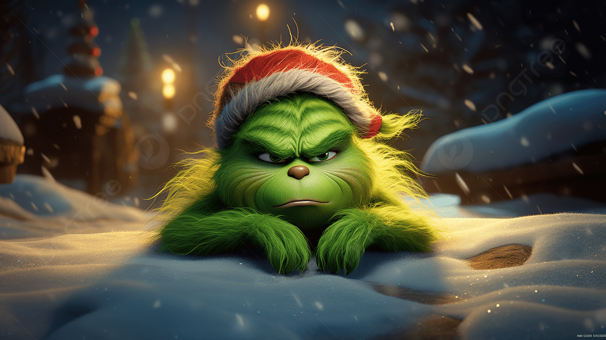 Cute Grinch Picture Background Image