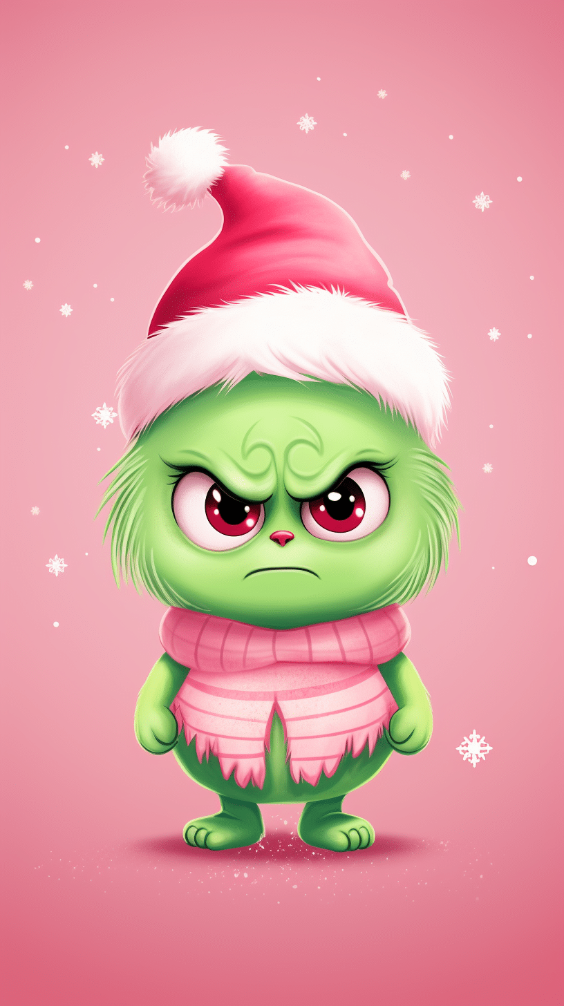 Cute Grinch Picture Background Image by okokiguess