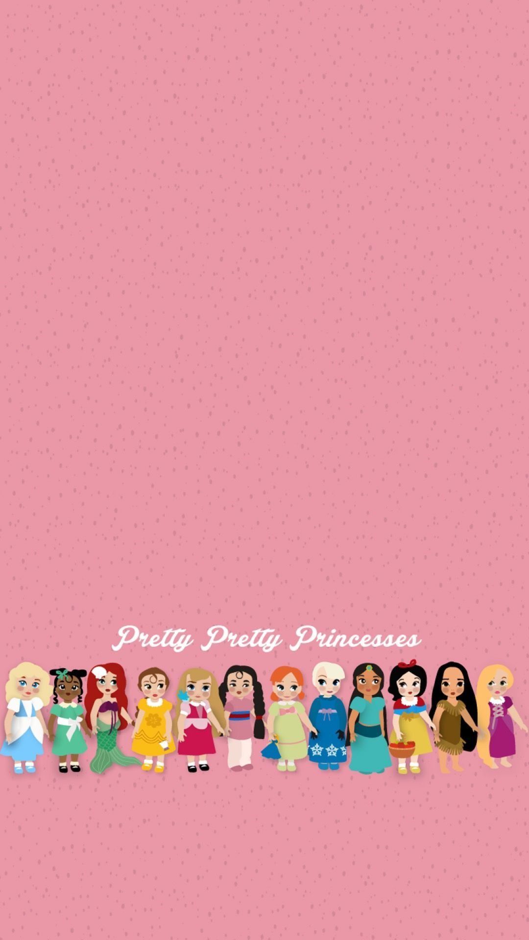 Disney Princesses iPhone Wallpaper with high-resolution 1080x1920 pixel. You can use this wallpaper for your iPhone 5, 6, 7, 8, X, XS, XR backgrounds, Mobile Screensaver, or iPad Lock Screen - Disney