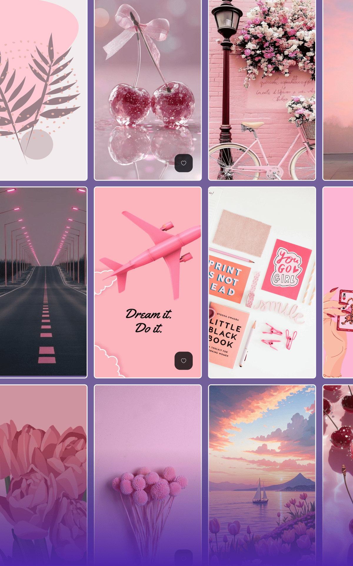 Aesthetic Pink Wallpaper HD, Live Background with Roses & Blossoms on Amazon Appstore