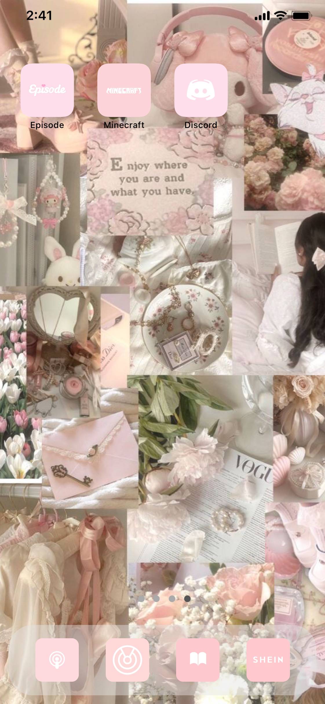 Aesthetic Pink aesthetic icons, widgets and wallpaper Home Screen Idea [h4bp7iNGgrLWwjpDcUSN]
