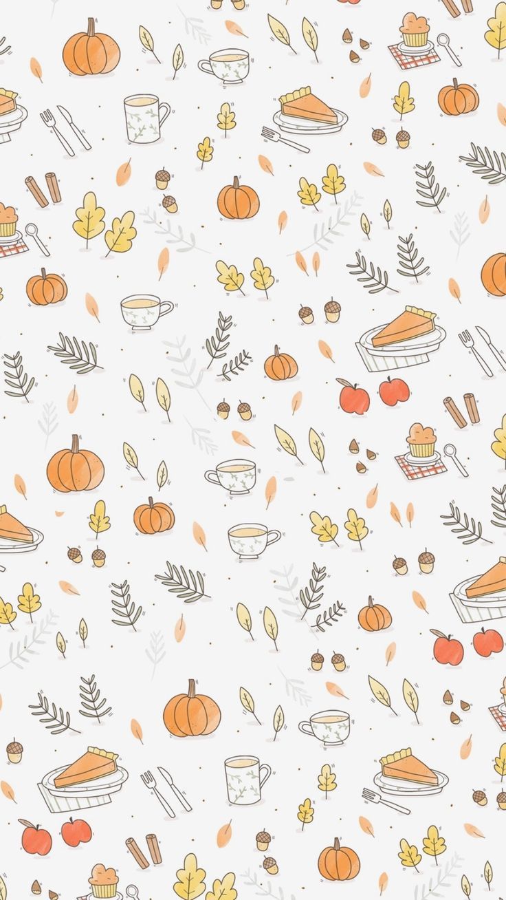 The Pinfluencer Games are Starting This Week!. Cute thanksgiving wallpaper aesthetic, Cute fall wallpaper, Fall