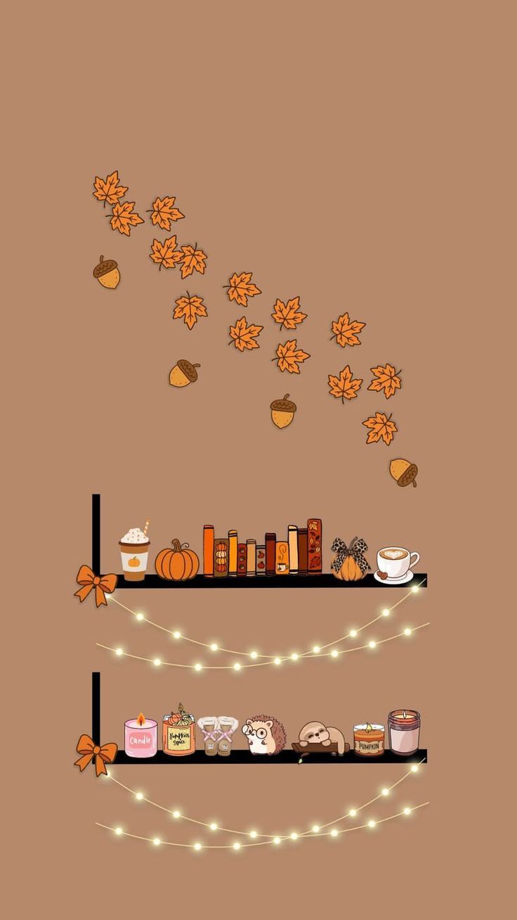 Aesthetic thanksgiving background. Wallpaper thanksgiving and fall aesthetic, Fall aesthetic background wallpaper, November phone wallpaper