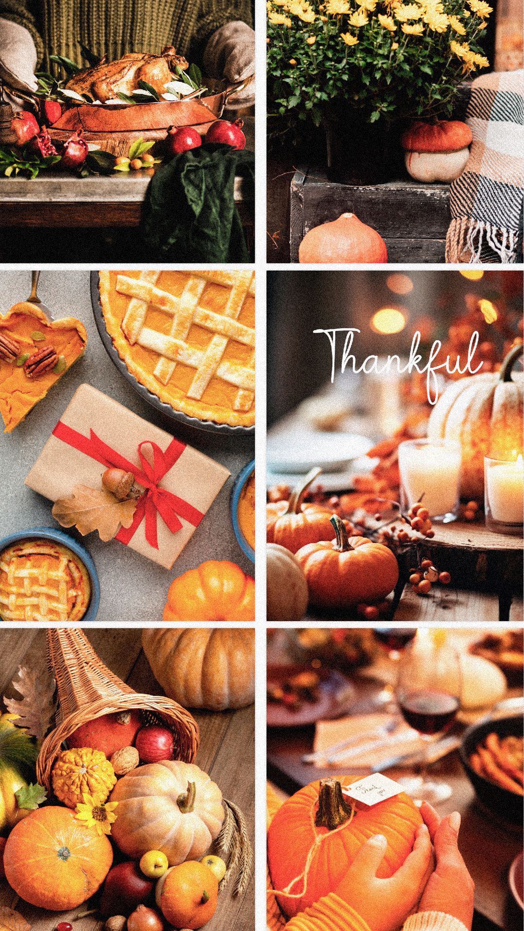 Cozy Thanksgiving Phone Wallpaper