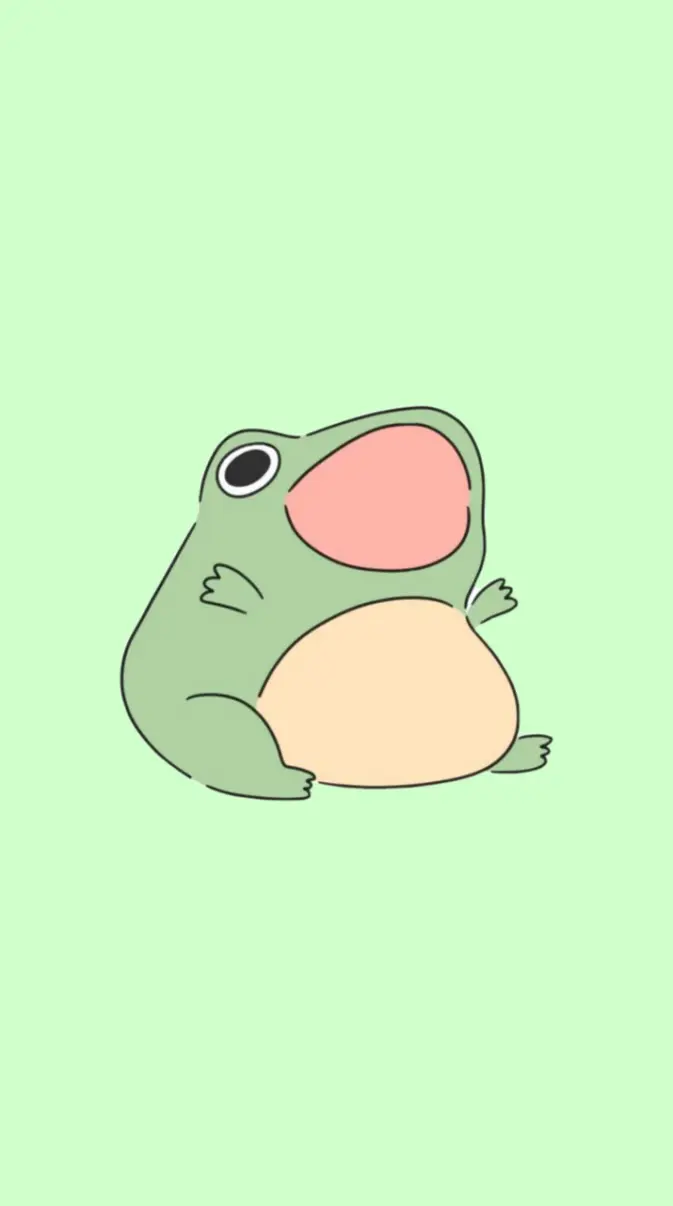 Cute frog wallpaper