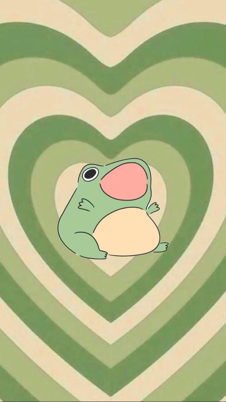 Froggo wallpaper. Frog wallpaper, Frog drawing, Cute patterns wallpaper. Illustration photo, Frog picture, Cute cartoon wallpaper