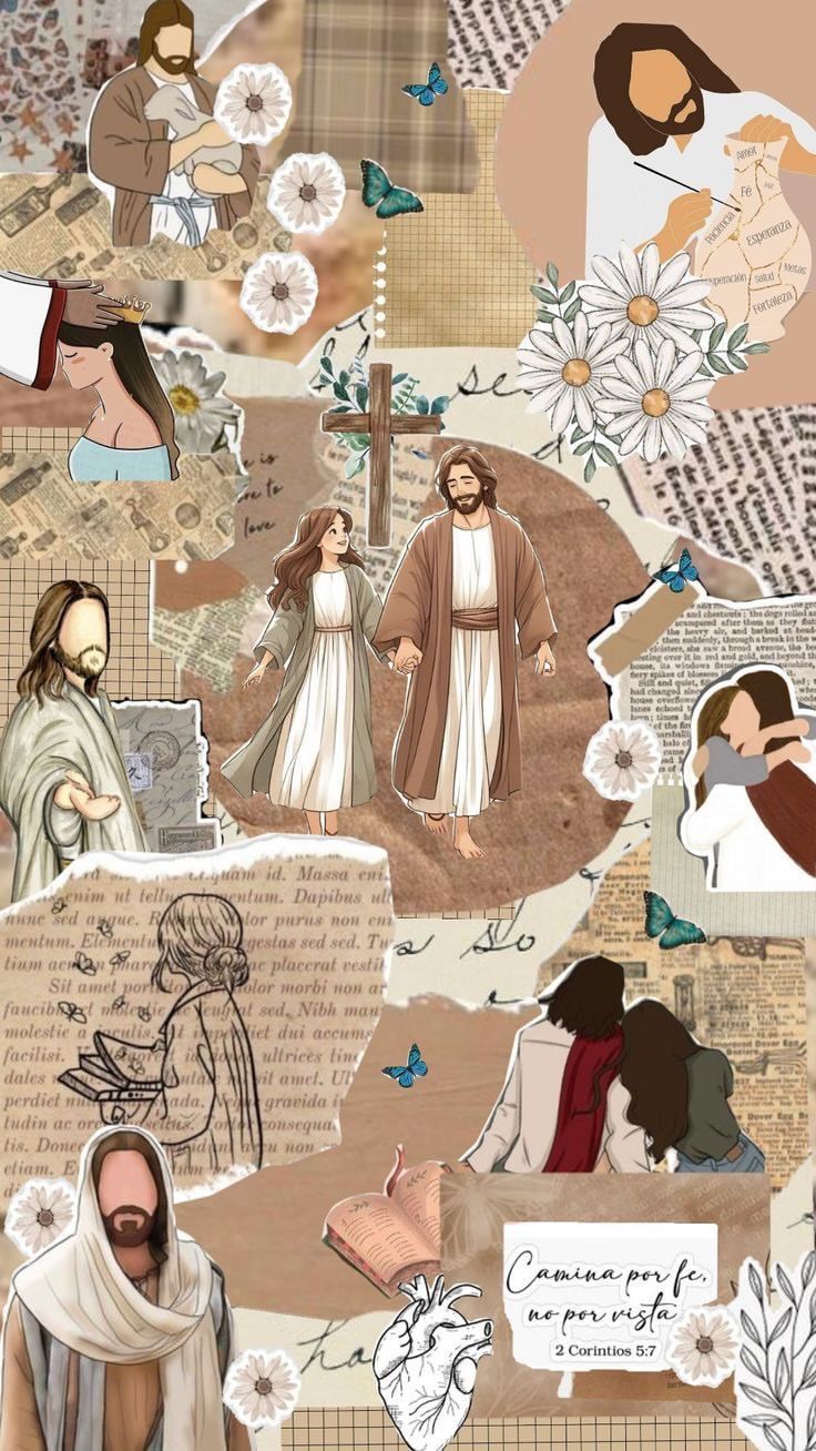 Aesthetic Christian Phone Wallpaper to Uplift Your Spirit