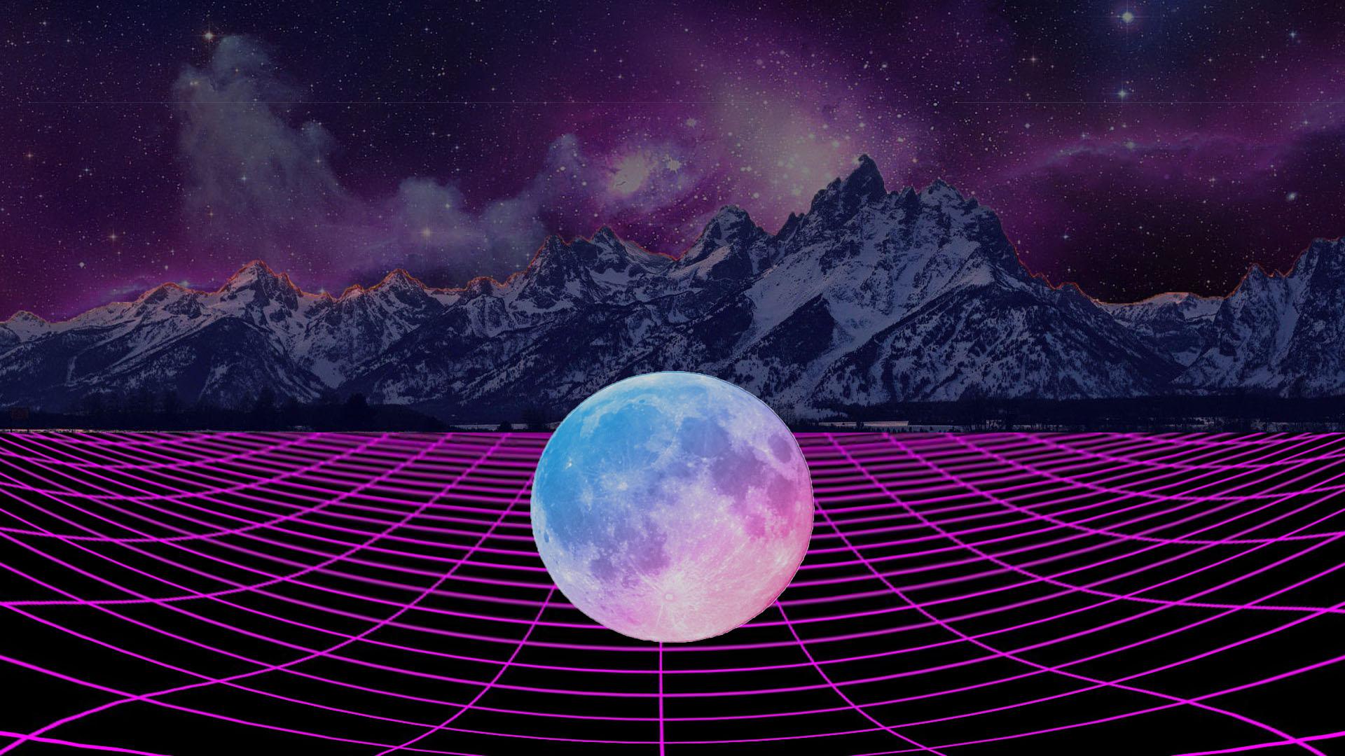 Vaporwave Retro wallpaper [1920x1080]