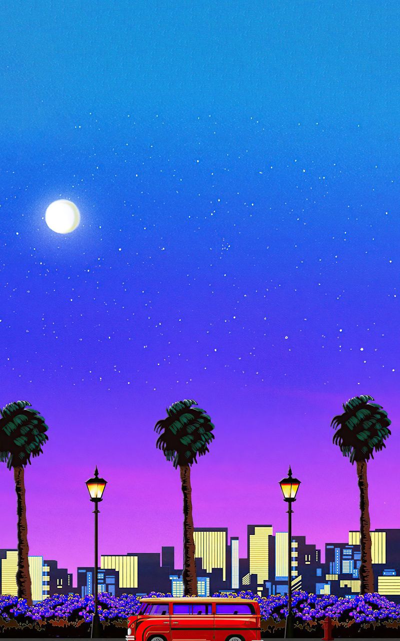 The Midnight Sky Vaporwave Aesthetic Nexus Samsung Galaxy Tab Note Android Tablets , HD 4k Wallpaper, Image, Background, Photos and Picture