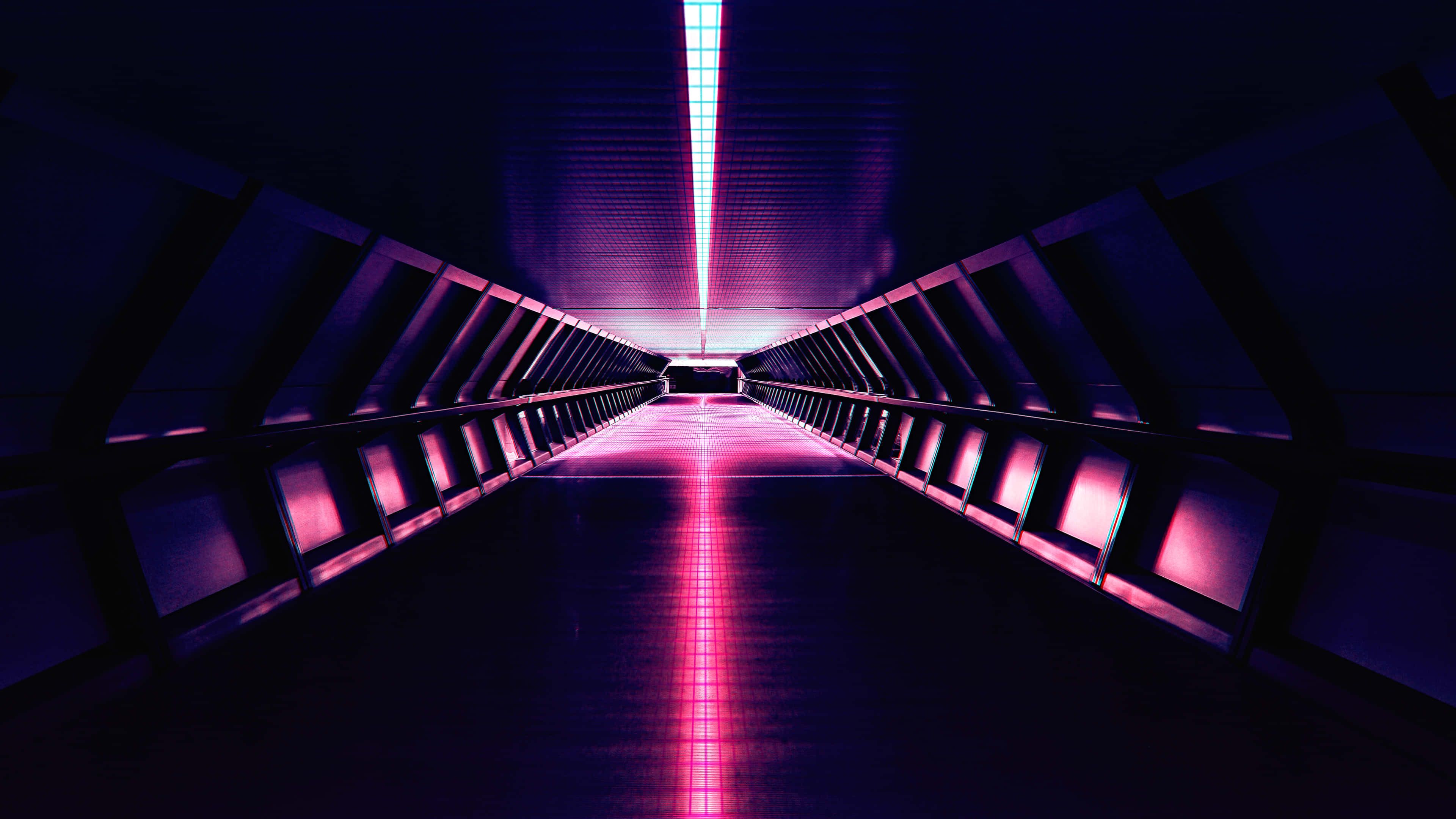 Download Superbly Serene Purple and Blue Aesthetic Wallpaper