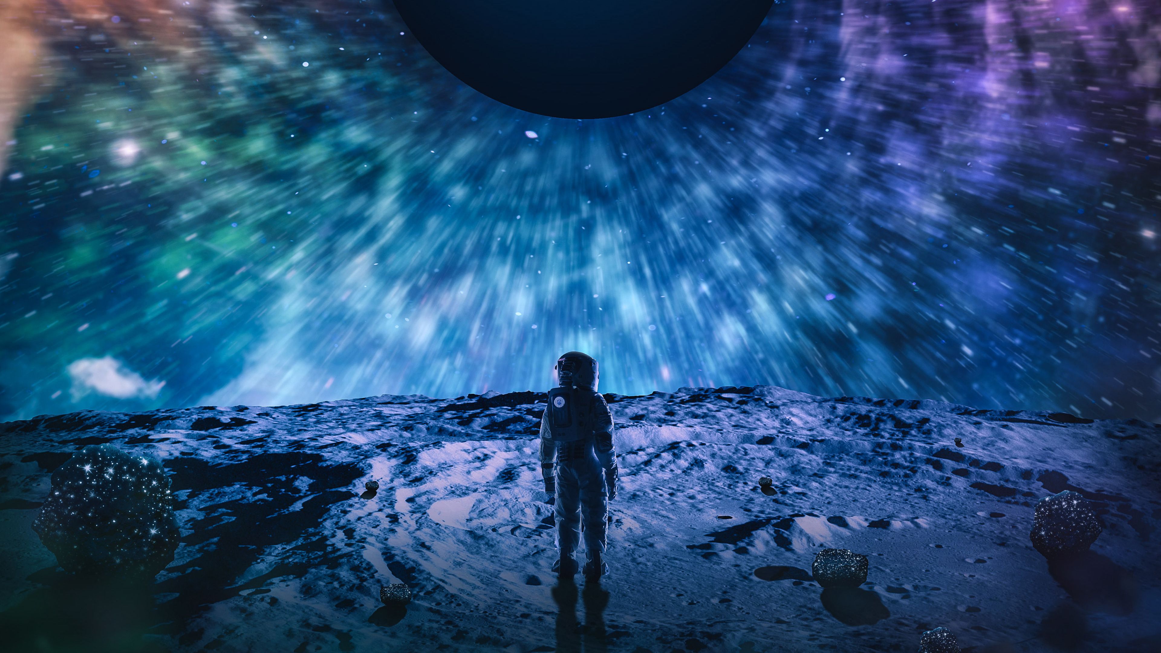 Astronaut Space 4K Aesthetic Wallpaper, HD Artist 4K Wallpaper, Image and Background