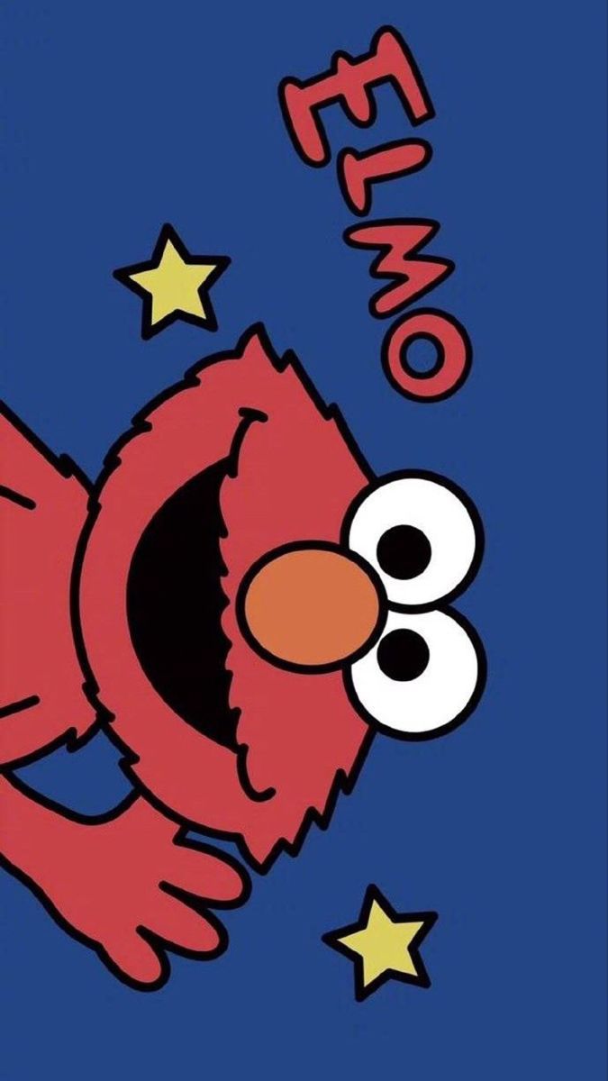 Elmo Wallpaper. Cute Cartoon Wallpaper. Susam sokağı, Fotoğraf makinesi, Canavarlar